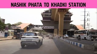 TimeLapse 133 I Drive from Nashik Phata to Khadki Station I PimpriChinchwad I 2024 [upl. by Nois424]