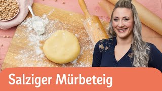 Salziger Mürbeteig  So einfach geht’s  REWE Deine Küche [upl. by Gustin]