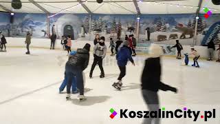 Lodowisko Alaska w Koszalinie ⛸️ [upl. by Jennine]