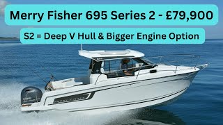 Boat Tour  Jeanneau Merry Fisher 695 Series 2  £79900 [upl. by Ruggiero]