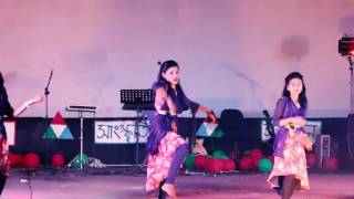 Heila Duila NaachFemale Group DanceTroyee112017 [upl. by Silvan375]