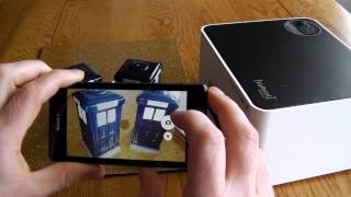 VuPoint P100 Photo Cube Printer Review [upl. by Arikahs715]