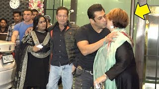 Salman Khans Mothers Salma Khan amp Helen Ji At Alanna Pandeys Mehendi Ceremony  Bollywood Mastiz [upl. by Bohannon107]