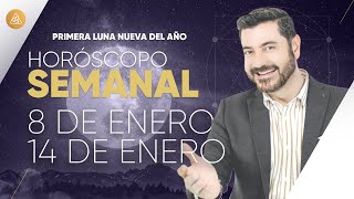 HORÓSCOPO SEMANAL del 8 al 14 de Enero Alfonso León Arquitecto de Sueños [upl. by Burwell]