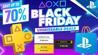 HUGE PlayStation BLACK FRIDAY Sale Revealed PS PLUS CHEAPER Massive PSN Sale SOON  More Deals [upl. by Icak]