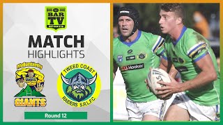 Mullumbimby Giants v Tweed Coast Raiders  Round 12 Highlights  NRRRL 2022 [upl. by Jonathon]