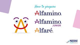 How to Prepare Alfamino Alfamino Jr amp Alfare [upl. by Herm746]