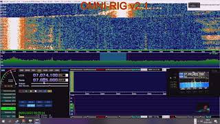 HDSDR OMNIRIG v2 Xiegu X6100 Frequency not in syc with audio [upl. by Katrine]