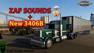 Zeemods’ Audio Framework amp New 3406b With Dom’s 379 amp B4RT’s Reefer  American Truck Simulator [upl. by Eittod545]