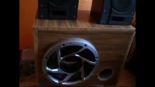 JBL GTO 6000 JBL GTO 6011  Pioneer TSW305C sub project [upl. by Ledairam]