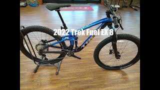 2022 Trek Fuel EX 8 Walkaround with Spec and Actual Weight [upl. by Jat]