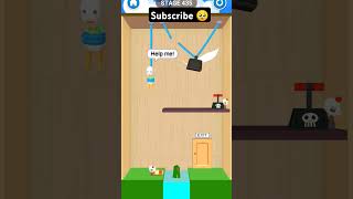 rescuecutropepuzzlegameplayalllevels rescuecutgame funny [upl. by Acissej900]