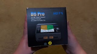 Unboxing the HOBBYMATE D6 Duo Pro DualPort Charger for LiPo LiIon LiFe NiMHand NiCd Batteries [upl. by Akere]