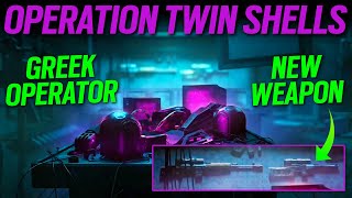 Operation Twin Shells  Greek Operator  6News  Rainbow Six Siege Y9S3 [upl. by Tupler]