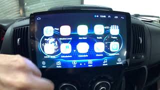 Autoradio 2 din ANKEWAY 101” Android 91 Fiat Ducato Camper O Ac radio navegador GPS [upl. by Mauldon603]