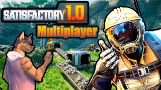 ITS FINALLY OUT  Lets Play Satisfactory 10 Multiplayer Part 1 [upl. by Eglantine]