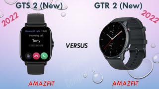 Amazfit GTS 2 vs GTR 2 2022 🧐 calling watch with inbuilt memory 3gb  songs storage techpoke [upl. by Gaby]