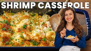 Quick amp Easy Shrimp Casserole – A Family Favorite [upl. by Ttnerb123]