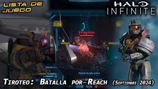 Halo Infinite  Tiroteo Batalla por Reach Septiembre 2024  Xbox Series X Gameplay [upl. by Skill]