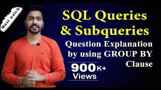 Lec61 SQL Queries and Subqueries part3  Group By clause  Database Management System [upl. by Kei]