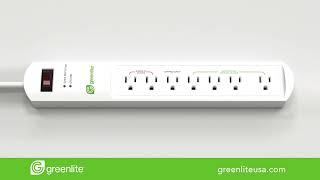 Greenlite Tier 1 Advanced Power Strip APS Set Up – 7 Outlets 1 Control Outlet [upl. by Gehman880]