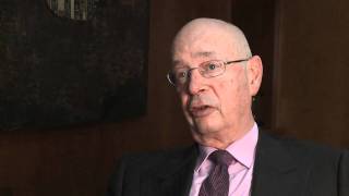 Davos 2011  Klaus Schwab Interview [upl. by Toille]