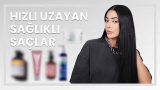 Sağlıklı Uzayan Parlak Saçlar İçin Bunlara Dikkat💇🏻‍♀️✨ Dökülme Önleyen İçerikler [upl. by Millan]