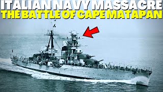 Italian Navy Massacre The Battle at cape Matapan [upl. by Leann]