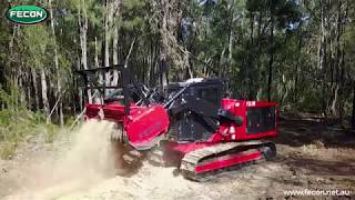 Bull Hog Mulchers by Fecon Australia  Excavators Skid Steers Bobcats PosiTracks PTO [upl. by Anelak97]