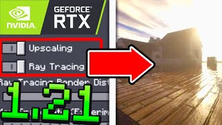 How To Enable RTX Shaders In Minecraft Bedrock 121 [upl. by Allit]