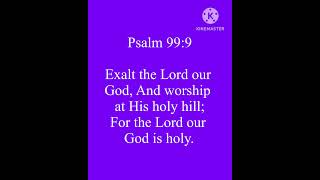 Bible Verse  Psalm999 NKJV Jesus Love BibleverseFaith [upl. by Uzia]