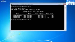 Windows Networking Command Line Tool  NBTSTAT [upl. by Arek582]