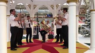 Salvation Army Band play at the Ideal Home Show  Joy to the World [upl. by Dusty]