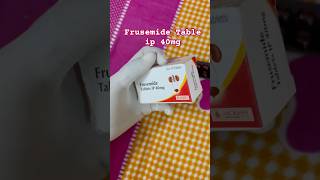 Frusemide tablet ip 40 mg frusemide tablet medicine [upl. by Papst]