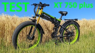 Lankeleisi XT 750 plus  Test du Fat bike pliable de 1000w et 175Ah [upl. by Arnuad]