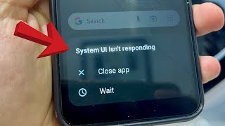 System UI isnt responding  Stop in settings [upl. by Aretak268]