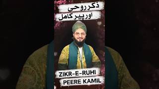 Zikr E Ruhi Aur Peer E Kamil 💗🤲🏻🛐 shorts peer zikr [upl. by Yrahk]