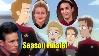 Lower Decks Season Finale Wil Wheaton quotOld Friends New Planetsquot Review [upl. by Elayor656]