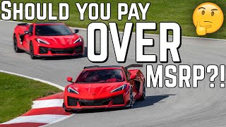 SHOULD you pay OVER MSRP for a C8 Corvette [upl. by Mariquilla]