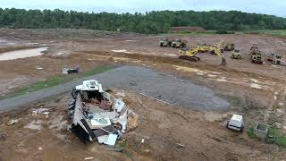 Tornado Damage Drone Video Columbia and Spring Hill TN [upl. by Atiuqihc591]