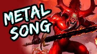 WARHAMMER 40K METAL  quotBlood for the Blood Godquot  Khorne Song by jonathanymusic [upl. by Hollinger]