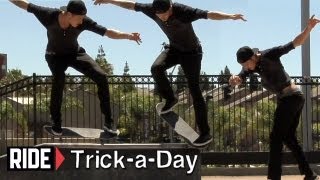 HowTo Skateboarding Backside Nosegrind Revert With Chris Troy [upl. by Onateyac82]