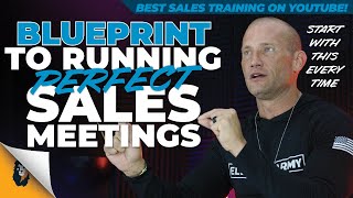 Sales Training  The 3 Step Blueprint to Running Sales Meetings  Andy Elliott [upl. by Llenaej]