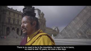 Khenpo Tashi Rinpoche yogi in Paris [upl. by Llehcal]