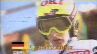 Jens Weissflog  Oberstdorf 1991 [upl. by Ruthe]