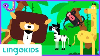 Wild Animals Song 🦒 Safari Chants for Preschoolers  Lingokids Music [upl. by Eiramanin]