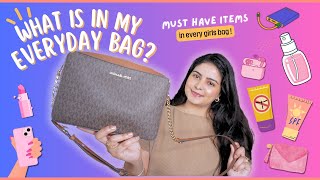 What is in my BAG  Must have items in every girls bag ad [upl. by Eelamme]