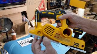 DCP580 DeWALT Hand Planer Unboxed [upl. by Ayikur]