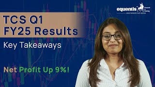 TCS Q1 FY25 Results  ITC News  Equentis Research and Ranking [upl. by Cilurzo]