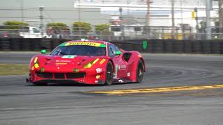 2018 Roar Before the 24 Testing at Daytona [upl. by Gefen386]